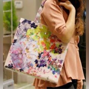 TED BAKER LONDON Summer Bloom Floral Tote Bag Shoulder Bag